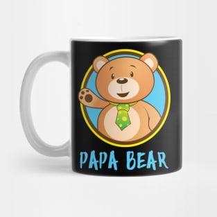 Papa Bear' Cute Papa Bear Couple Mug